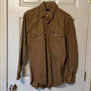 Wrangler western button down